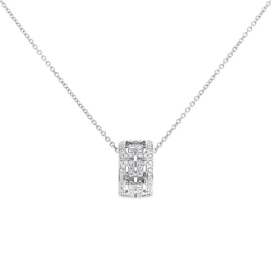 [Elitejewels] PARENTESI HALSKETTE SILBER DIAMANT