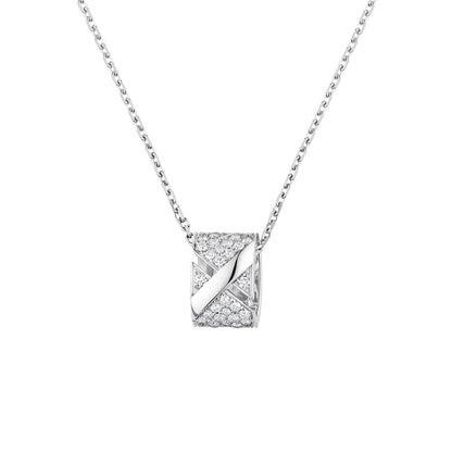 [Elitejewels]LIENS EVIDENCE DIAMOND PAVED NECKLACE