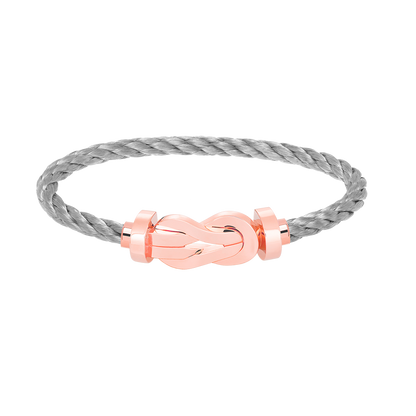 [Elitejewels]Chance Armband mit großer 8-stelliger Schnalle, ohne Diamanten, Roségold