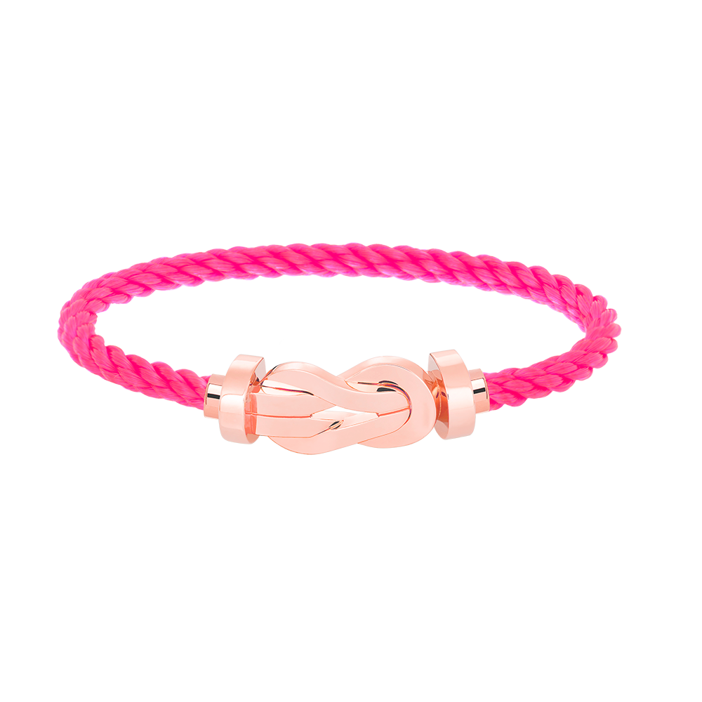 [Elitejewels]Chance Armband mit großer 8-stelliger Schnalle, ohne Diamanten, Roségold