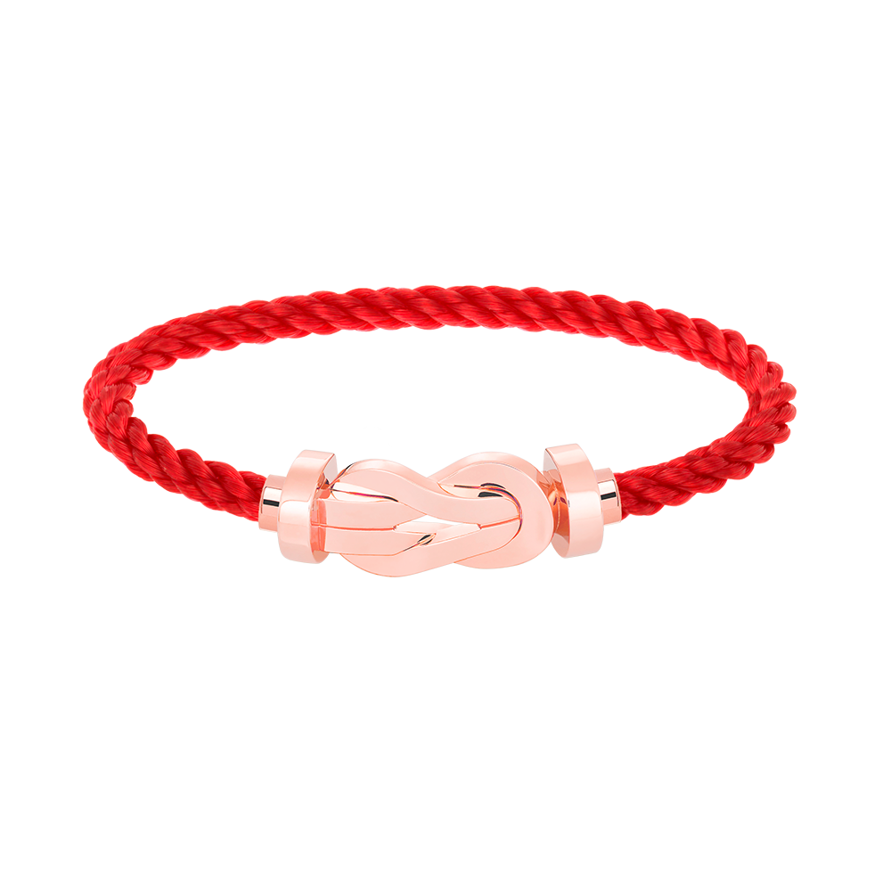 [Elitejewels]Chance Armband mit großer 8-stelliger Schnalle, ohne Diamanten, Roségold