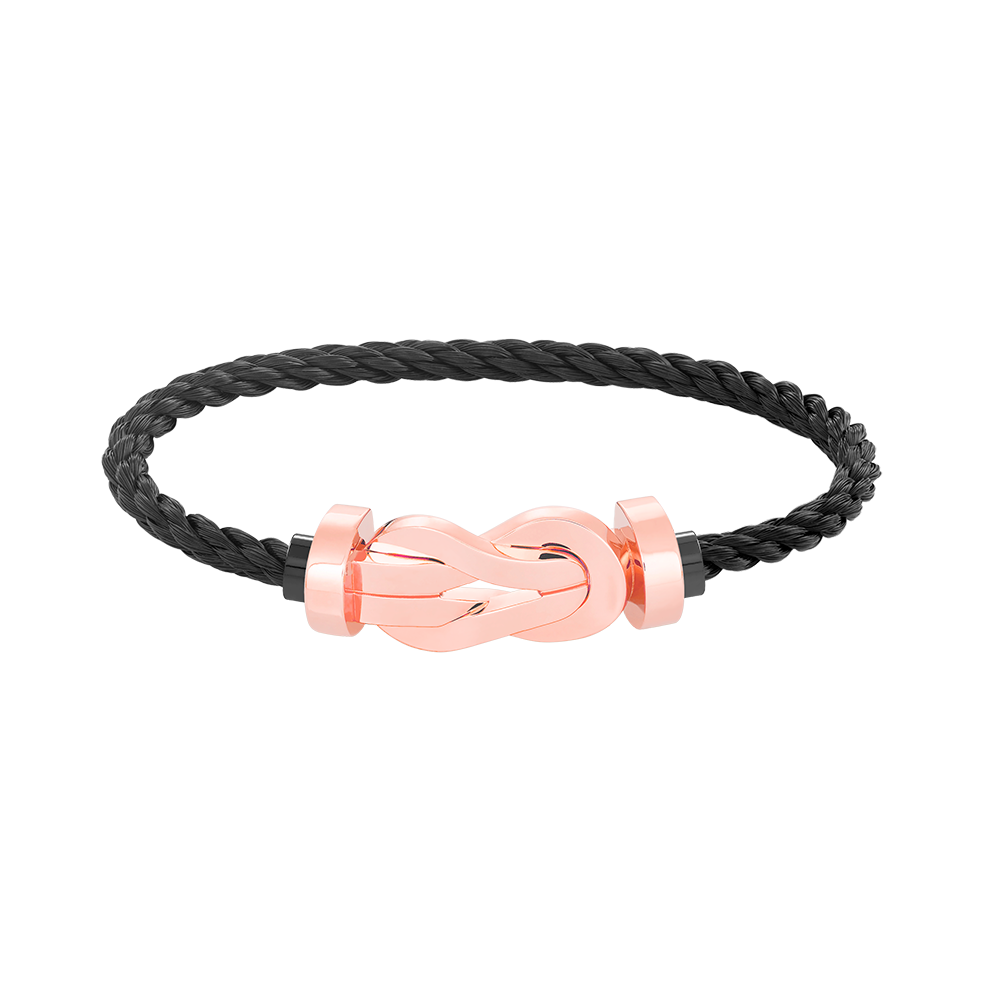 [Elitejewels]Chance Armband mit großer 8-stelliger Schnalle, ohne Diamanten, Roségold