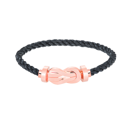 [Elitejewels]Chance Armband mit großer 8-stelliger Schnalle, ohne Diamanten, Roségold