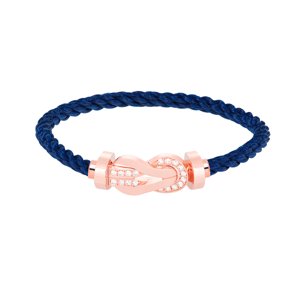 [Elitejewels]Chance großes Armband mit 8-stelliger Schnalle und halbem Diamanten in Roségold