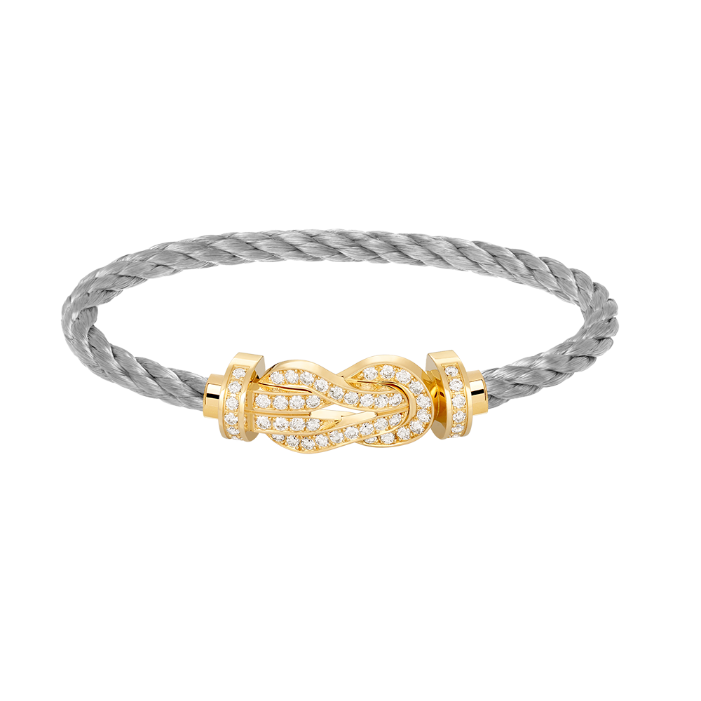 [Elitejewels]Chance großes 8-stelliges Volldiamantenarmband in Gold