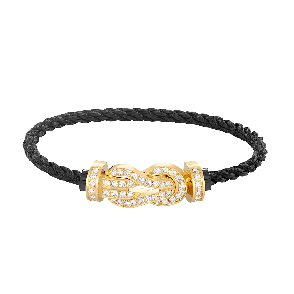 [Elitejewels]Chance großes 8-stelliges Volldiamantenarmband in Gold