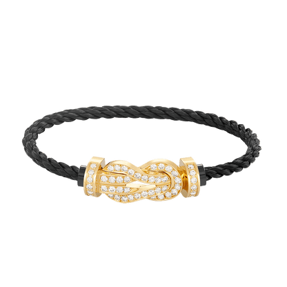 [Elitejewels]Chance großes 8-stelliges Volldiamantenarmband in Gold