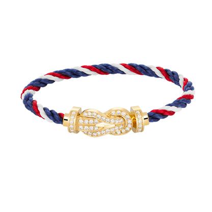 [Elitejewels]Chance großes 8-stelliges Volldiamantenarmband in Gold