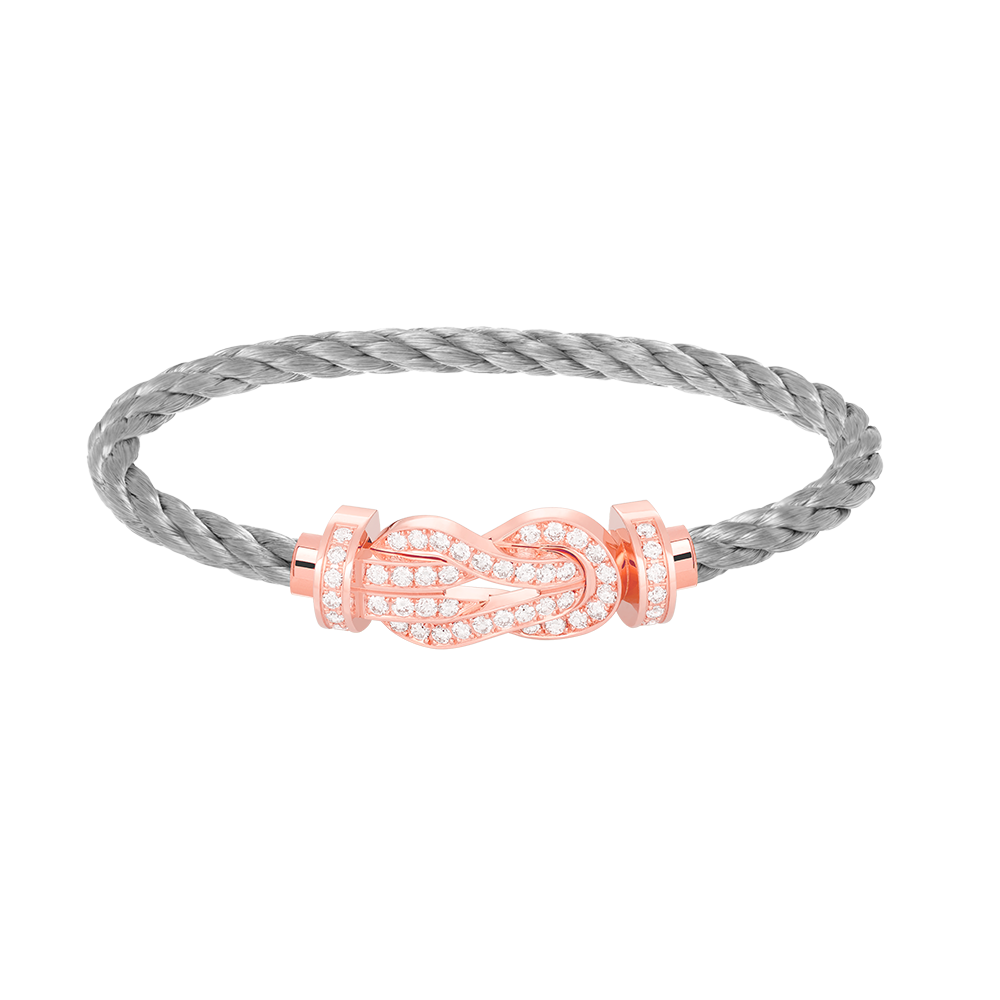 [Elitejewels]Chance großes Armband mit 8-stelliger Schnalle und Diamanten in Roségold