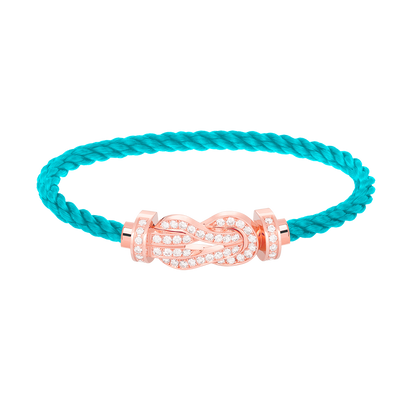 [Elitejewels]Chance großes Armband mit 8-stelliger Schnalle und Diamanten in Roségold