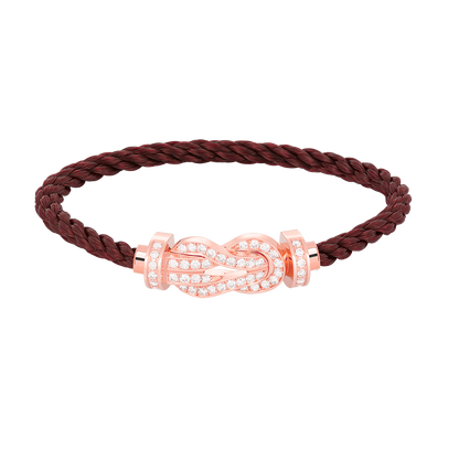 [Elitejewels]Chance großes Armband mit 8-stelliger Schnalle und Diamanten in Roségold