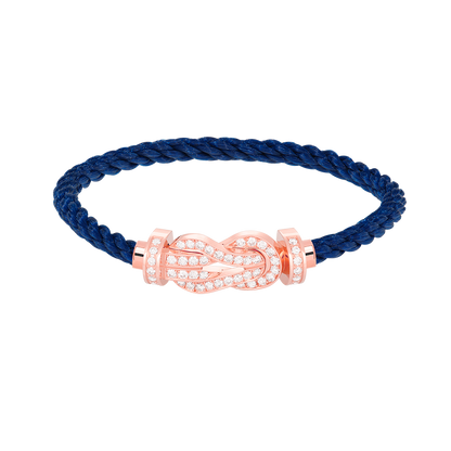 [Elitejewels]Chance großes Armband mit 8-stelliger Schnalle und Diamanten in Roségold