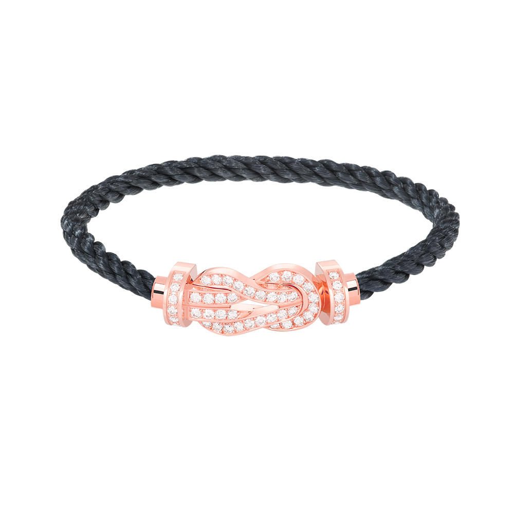 [Elitejewels]Chance großes Armband mit 8-stelliger Schnalle und Diamanten in Roségold