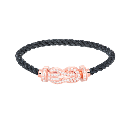 [Elitejewels]Chance großes Armband mit 8-stelliger Schnalle und Diamanten in Roségold