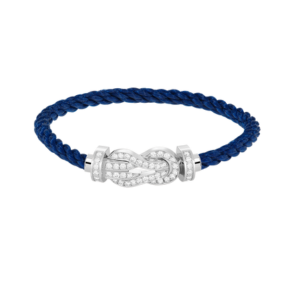 [Elitejewels]Chance großes Armband mit 8-stelliger Schnalle und Diamanten in Silber