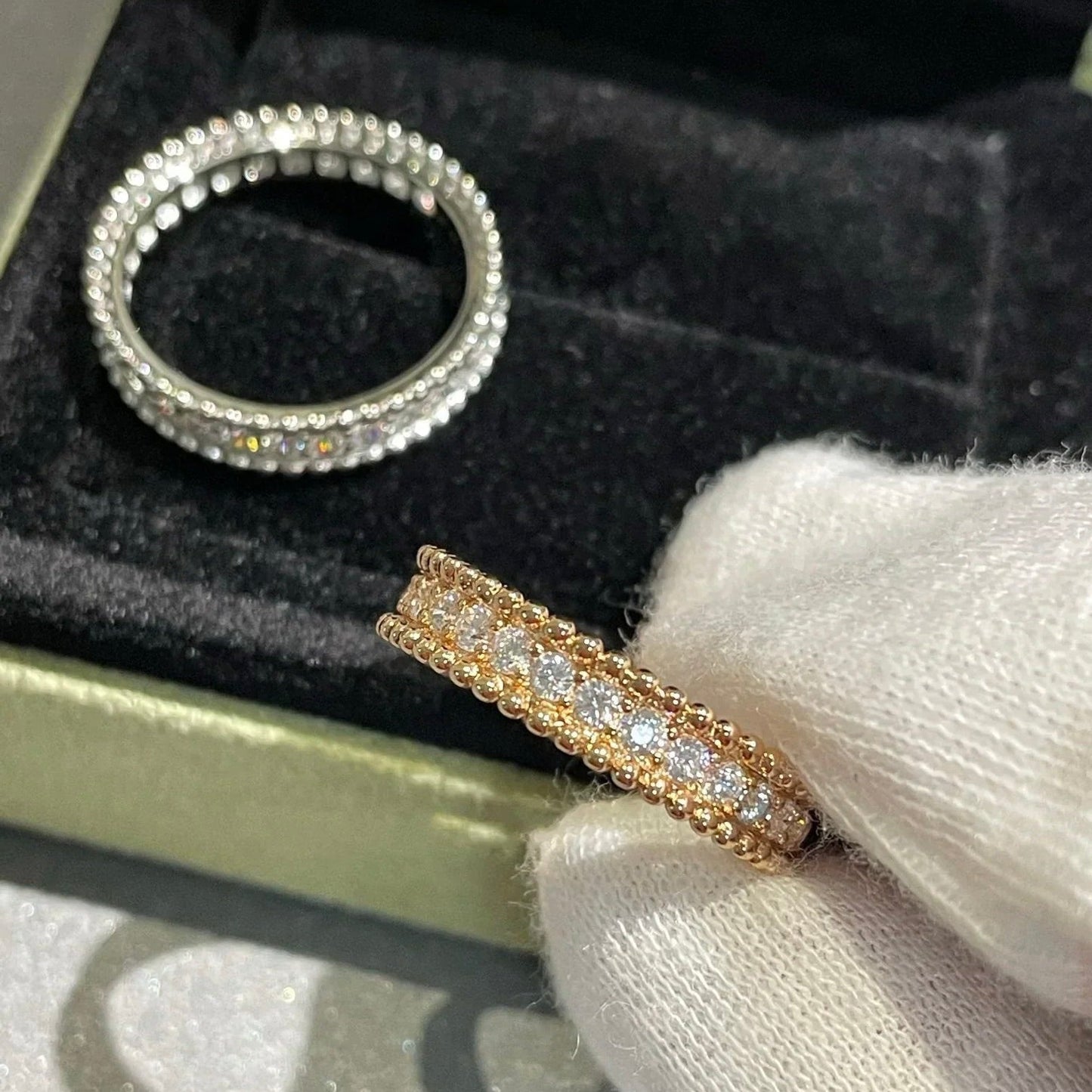 [Elitejewels] PERLEE DIAMANT SILBERRING