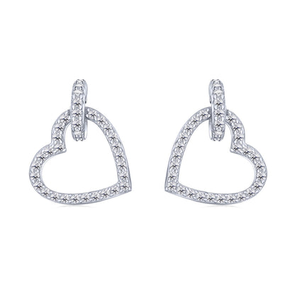 [Elitejewels]Dainty Heart Shape Earrings