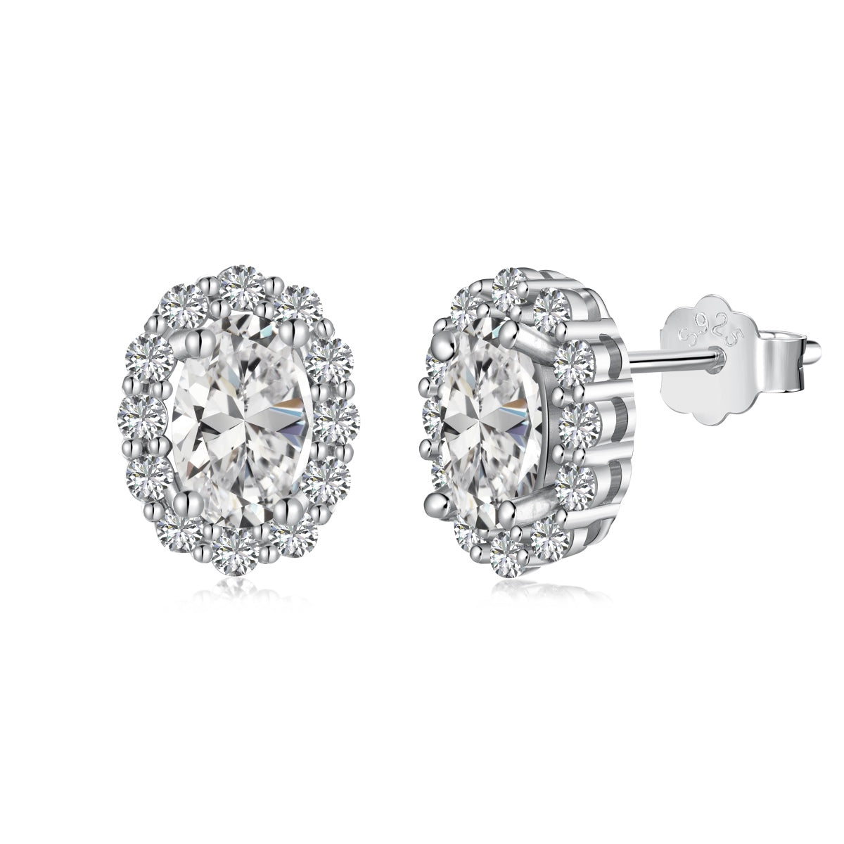 [Elitejewels]Delicate Unique Oval Cut Daily Earrings