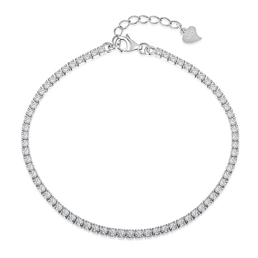 [Elitejewels]Radiant Shinning Princess Cut Tennis Bracelet