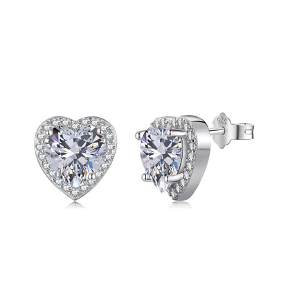 [Elitejewels]Sparkling Heart Shape Lover Earrings