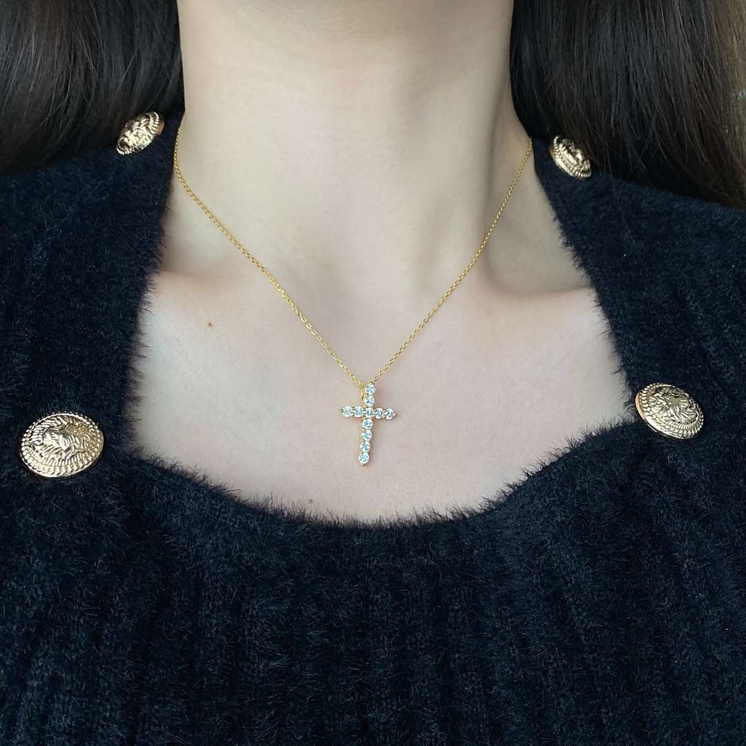 [Elitejewels]Unique Cross Shape Necklace