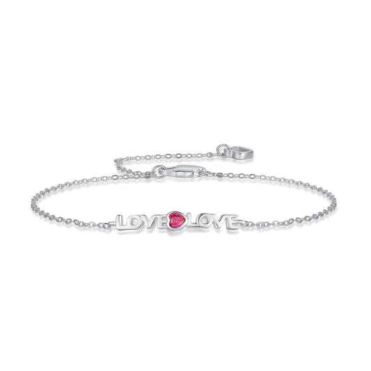 [Elitejewels]Romantic Heart Shape Lover Bracelet