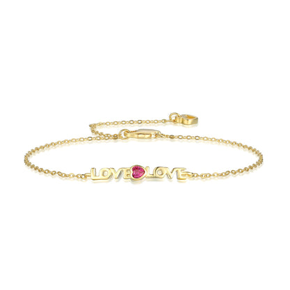 [Elitejewels]Romantic Heart Shape Lover Bracelet