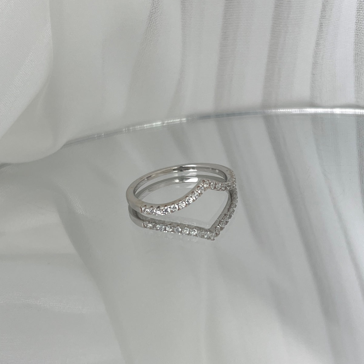 [Elitejewels]Aufwendiger Tennisring