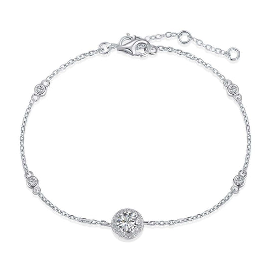 [Elitejewels]Schillerndes Armband in runder Schliffform