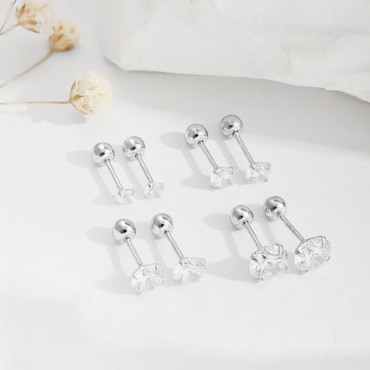 [Elitejewels]Unique U-Shaped Ear Bone Earrings