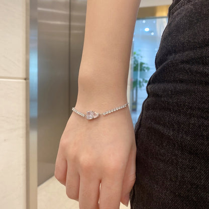 [Elitejewels] まばゆいばかりのユニークなマルチシェイプ ラバー ブレスレット