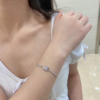 [Elitejewels] まばゆいばかりのユニークなマルチシェイプ ラバー ブレスレット