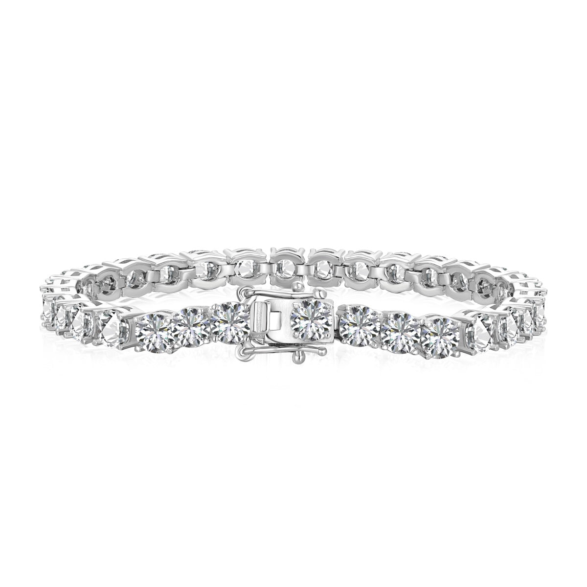 [Elitejewels]Ornate Sparkling Round Cut Wedding Bracelet