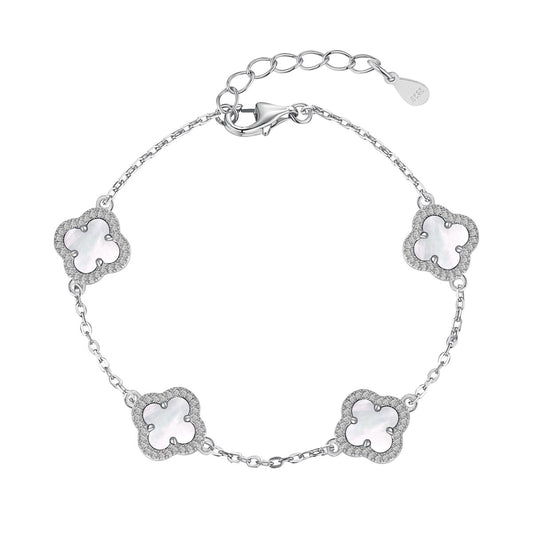 [Elitejewels]Four-Leaf Clover Exquisite Bracelet