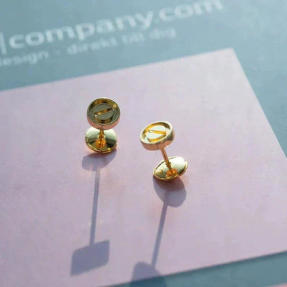 [Elitejewels]LOVE EARRINGS GOLD 10MM