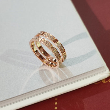 [Elitejewels]LOVE RING 2.65MM DIAMOND