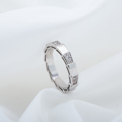 [Elitejewels]SERPENTI RING SILVER  3MM