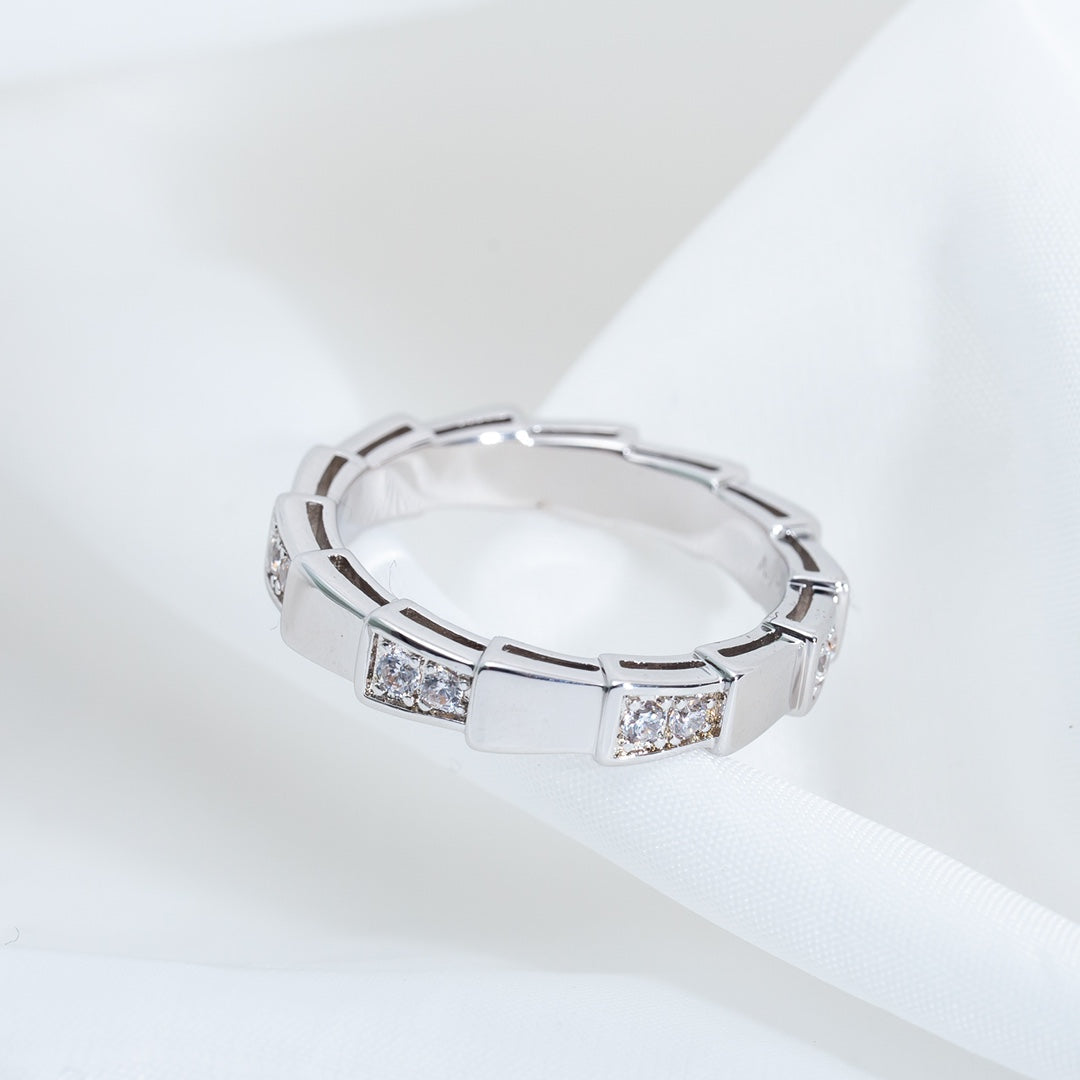 [Elitejewels]SERPENTI RING SILVER  3MM