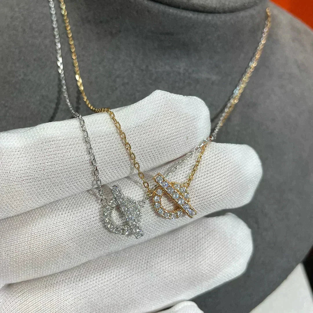 [Elitejewels]ECHAPEE NECKLACE DIAMOND