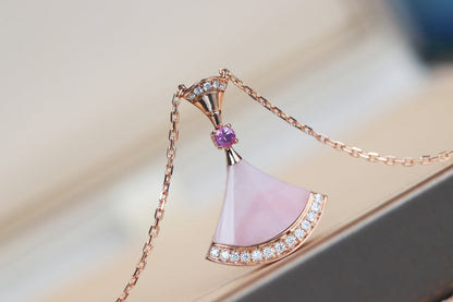 [Elitejewels] TRAUM HALSKETTE ROSA MOP DIAMANT