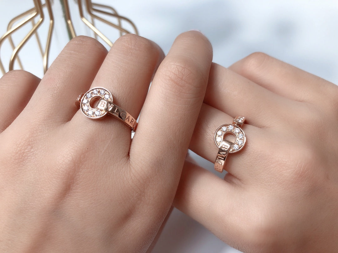 [Elitejewels]DREAM RING DIAMOND PINK GOLD