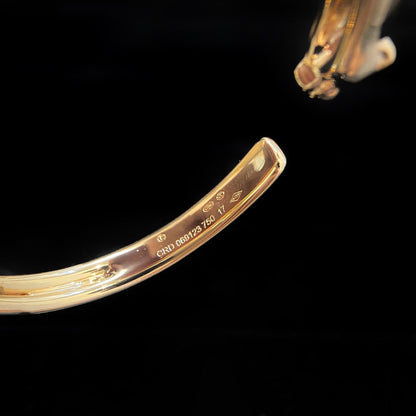 [Elitejewels]PANTHERE GOLD OPEN BRACELET