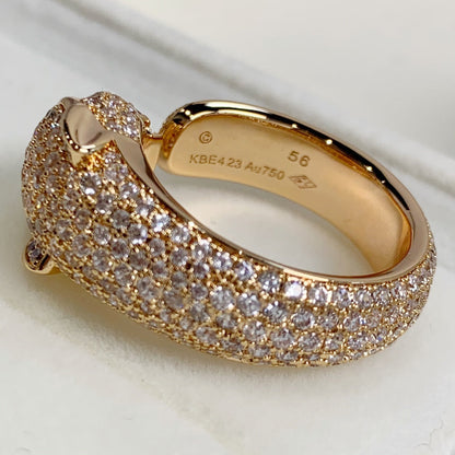 [Elitejewels] PANTHERE ROSGOLD DIAMANTRING