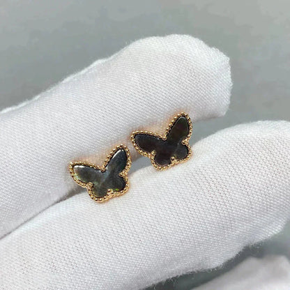 [Elitejewels]BUTTERFLY DARK MOP  EARRINGS