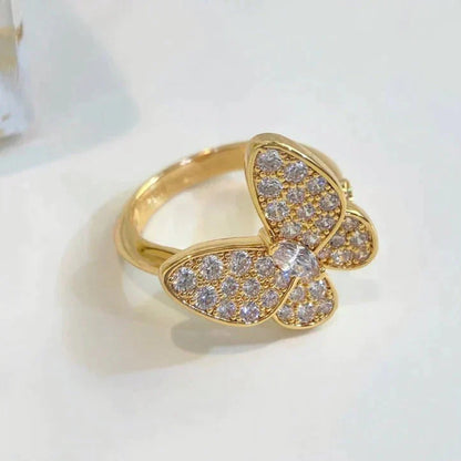 [Elitejewels]BUTTERFLY DIAMOND RING