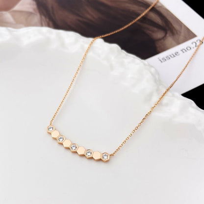 [Elitejewels]BEE MY LOVE DIAMOND NECKLACE