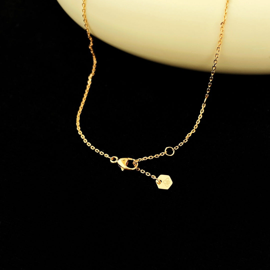 [Elitejewels]BEE MINI PEDANT DIAMOND NECKLACE