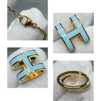 [Elitejewels] POP ​​H HIMMELBLAU HALSKETTE