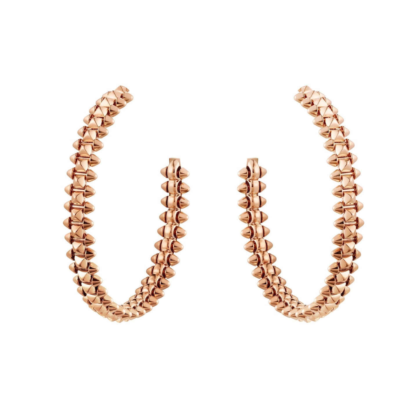 [Elitejewels]CLASH LARGE HOOP EARRINGS