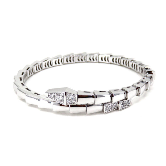 [Elitejewels]SERPENTI ARMBAND DIAMANTEN SILBER